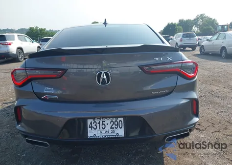 2022 Acura Tlx A-Spec Package z USA, uszkodzony, nr VIN 19UUB5F56NA004388